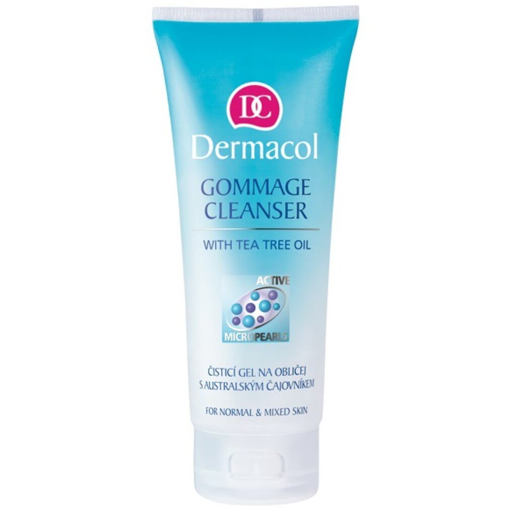Dermacol Gesichts-Reinigungsschaum Gommage Cleanser mit Teebaumöl Reinigungsgel für das Gesicht