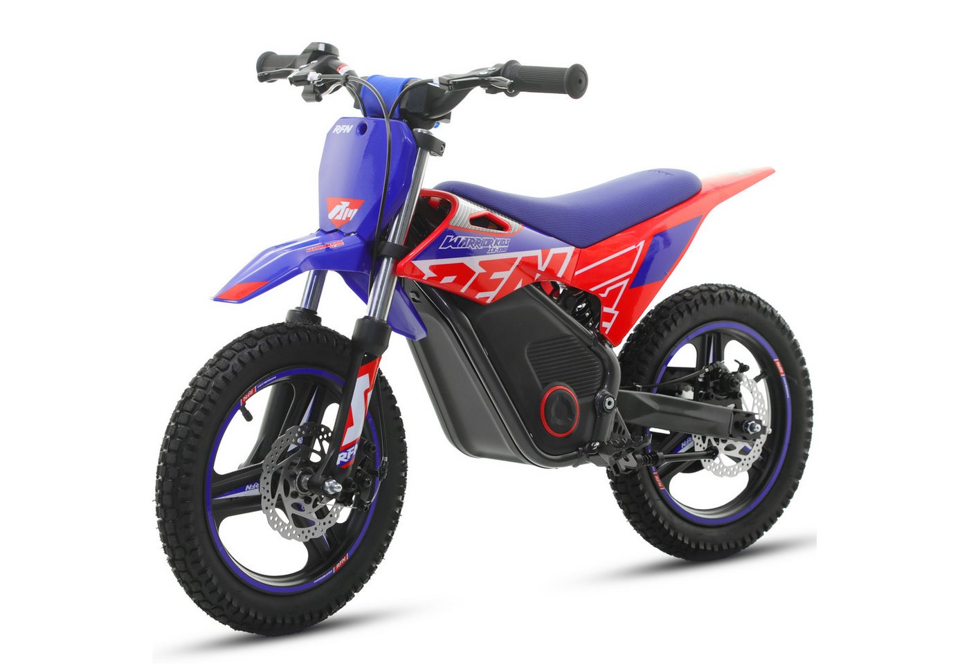 Vankel Elektro-Kindermotorrad SX-E350 350W 14 Zoll E-Motorrad für Kinder 8-12 Jahre 36V Akku, Belastbarkeit 50 kg, 3 Fahrstufen, Bis 30 km/h, 17 Nm, Scheibenbremsen und Federung