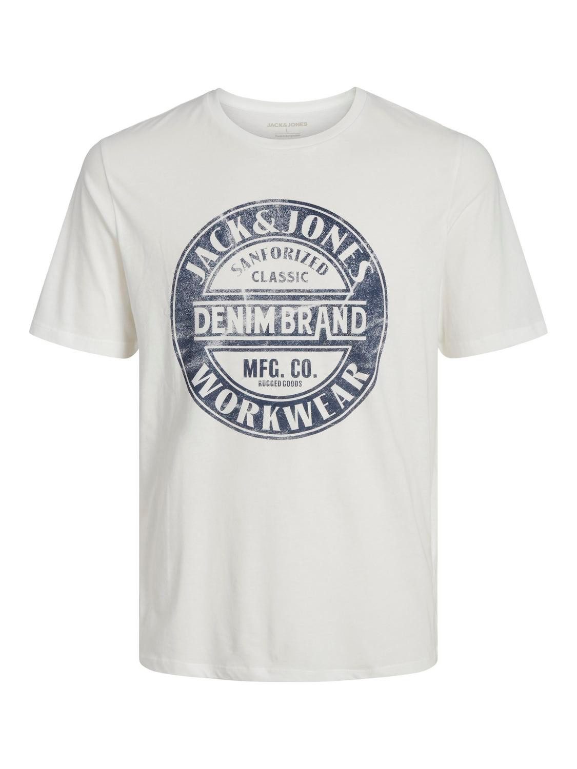 Jack & Jones Rundhalsshirt "JJJEANS TEE SS O-NECK" günstig online kaufen