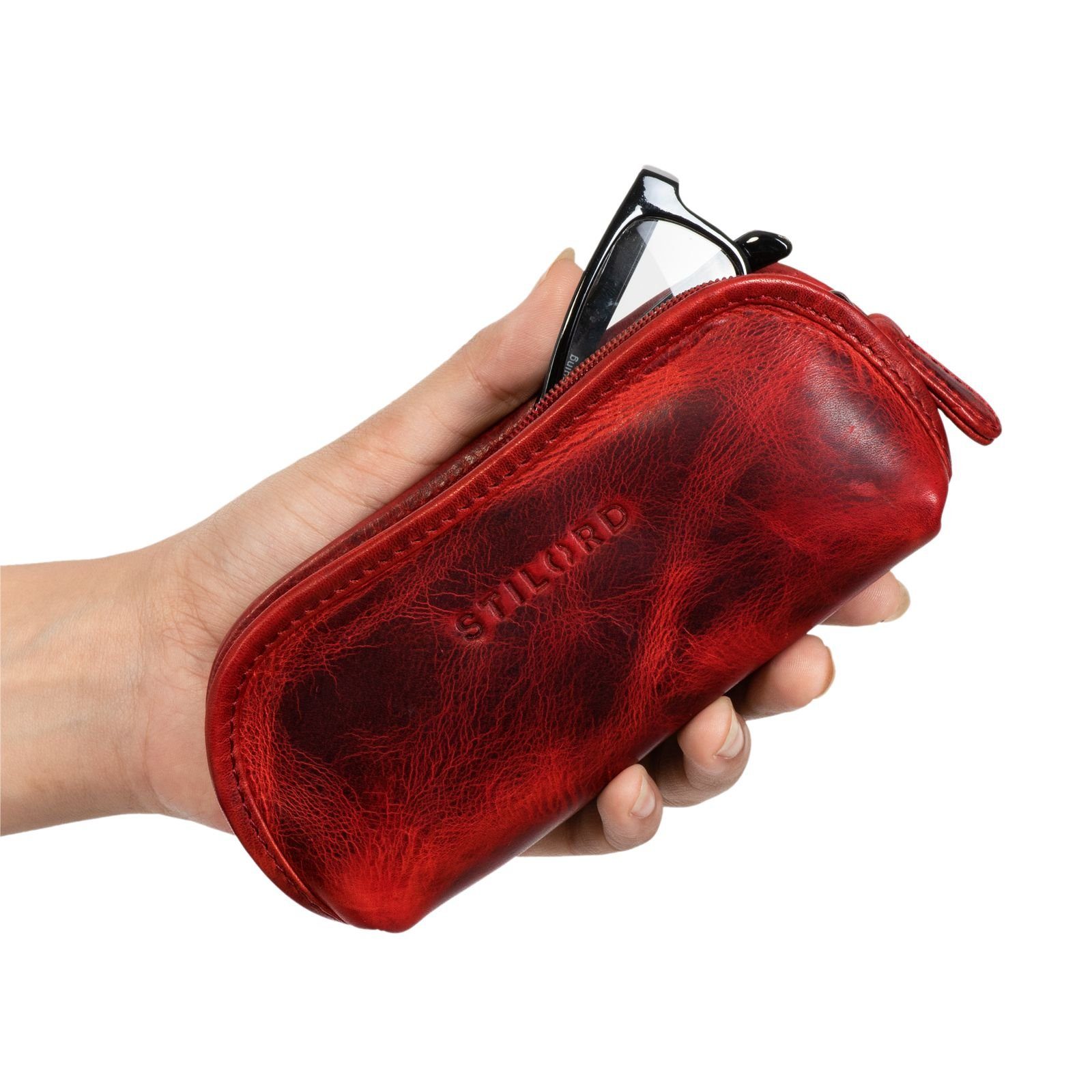 STILORD Etui "Glasgow" Brillenetui Leder günstig online kaufen