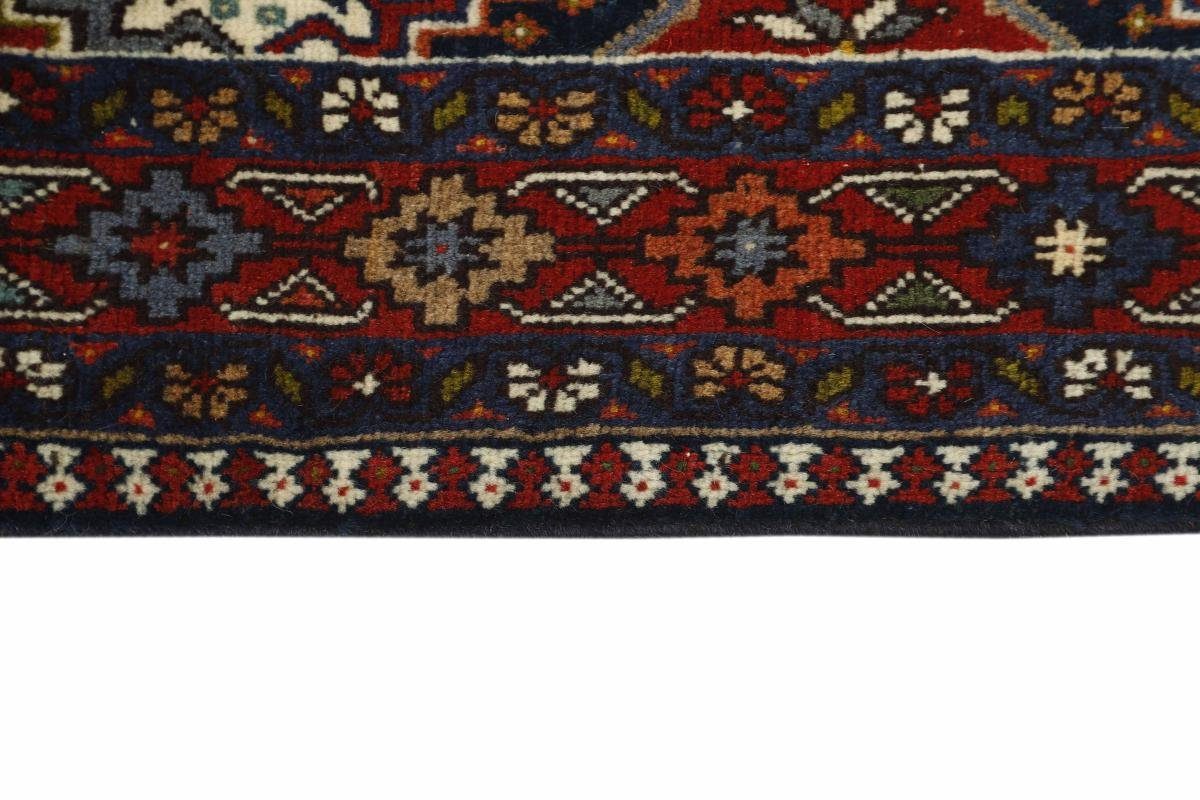 12 Orientteppich Orientteppich / Perserteppich, mm Nain Handgeknüpfter Yalameh Trading, Höhe: 101x149 rechteckig,