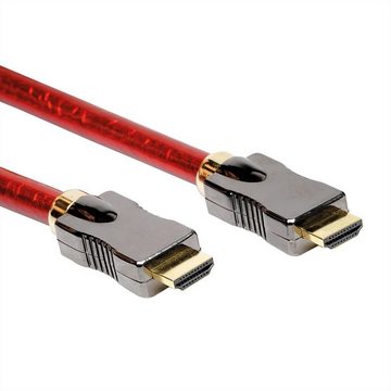 ROLINE 8K HDMI Ultra HD Kabel mit Ethernet, ST/ST Audio- & Video-Kabel, HDMI Typ A Männlich (Stecker), HDMI Typ A Männlich (Stecker) (200.0 cm)