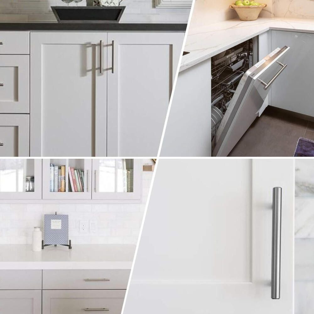 FELIXLEO Griff Möbelgriffe Küche Edelstahl 15 Stück 96mm Schublade Schrank Türgriffe (1-St)