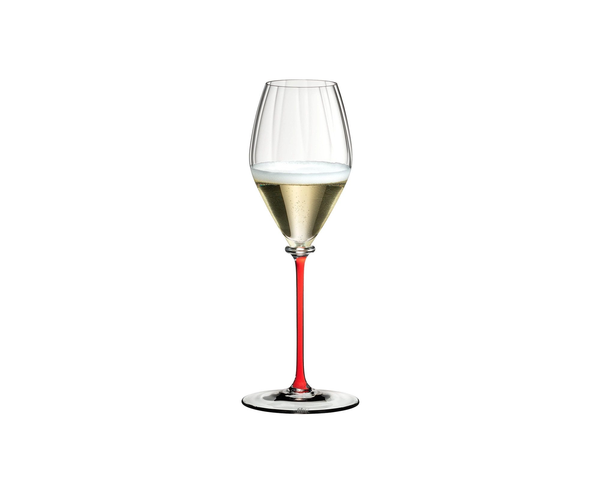 Champagnerglas Riedel Fatto A Mano Performance Schaumweinglas Champagner 375 ml rot