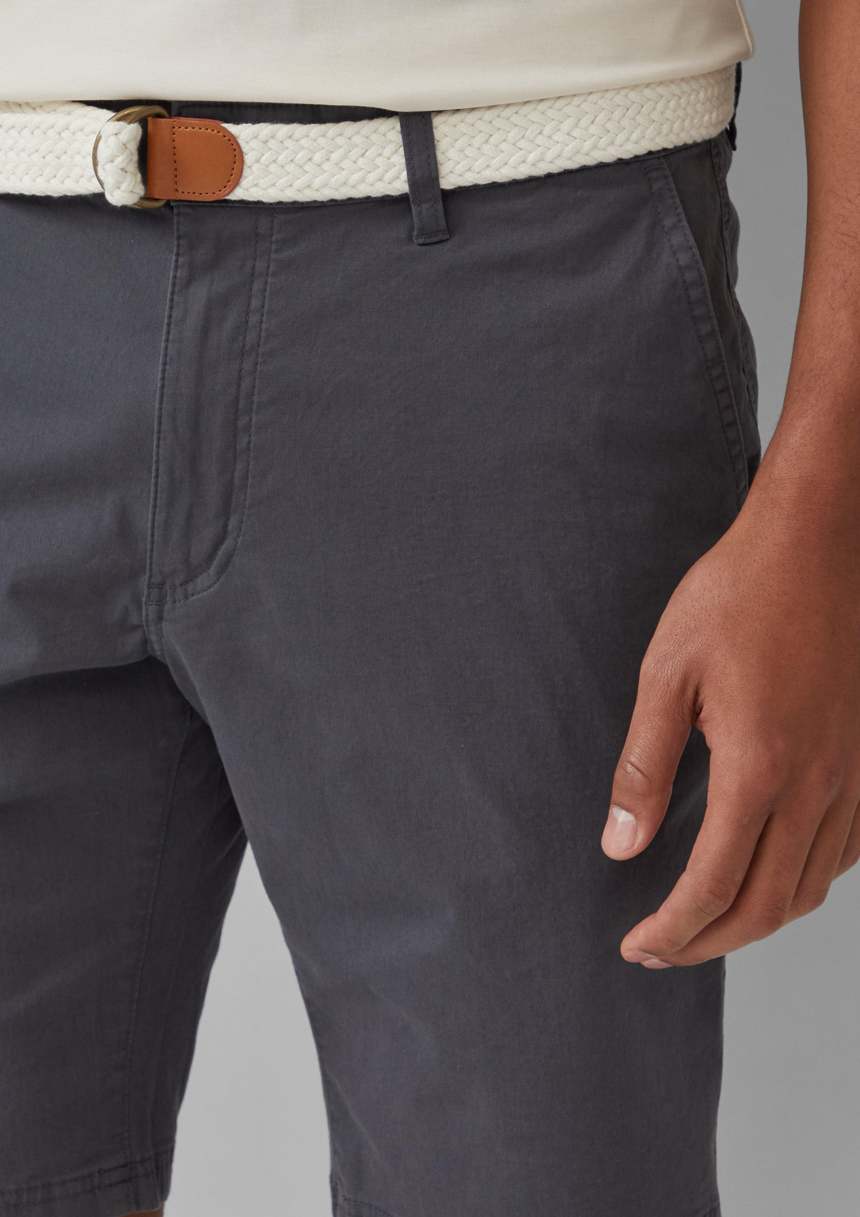 s.Oliver Bermudas Phoenix: Baumwoll-Shorts mit Flechtgürtel günstig online kaufen