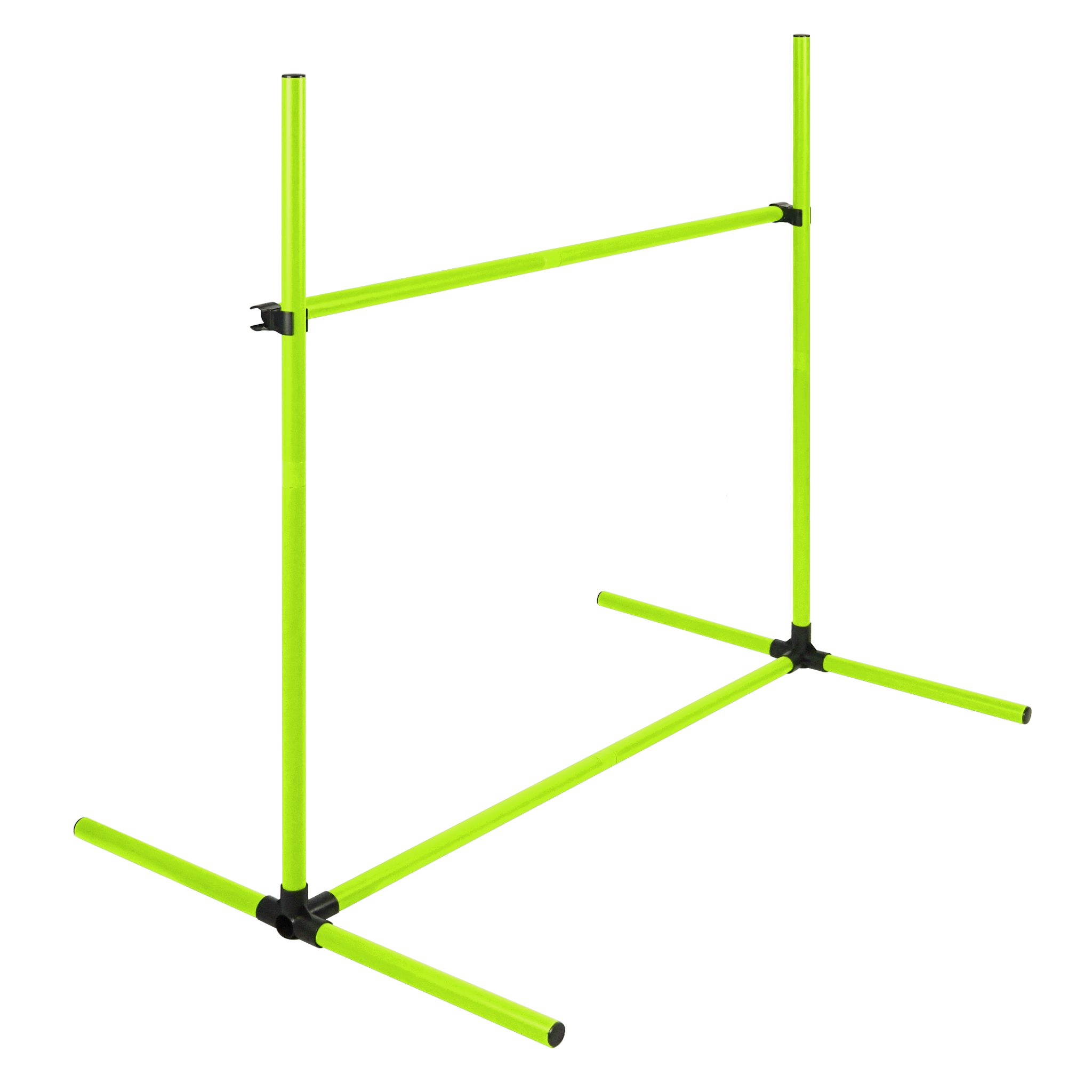 FIVMEN Agility-Hürde Hürdenset Hunde Training Set 4 Hürden Slalom Stangen Trainingshilfe, Trainingsstangen für konditionelles für Innen und Außen 104x70x101cm