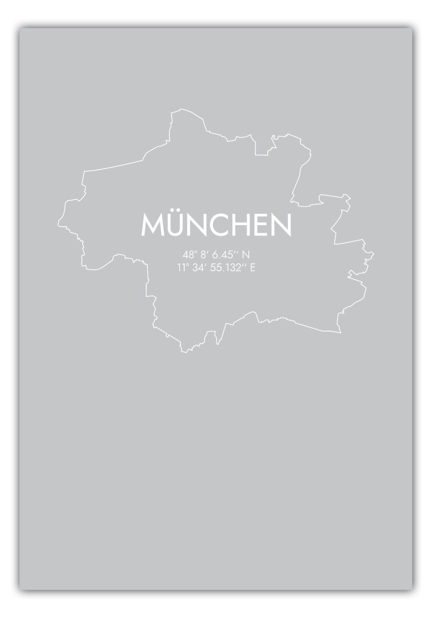 MOTIVISSO Poster München Koordinaten #7
