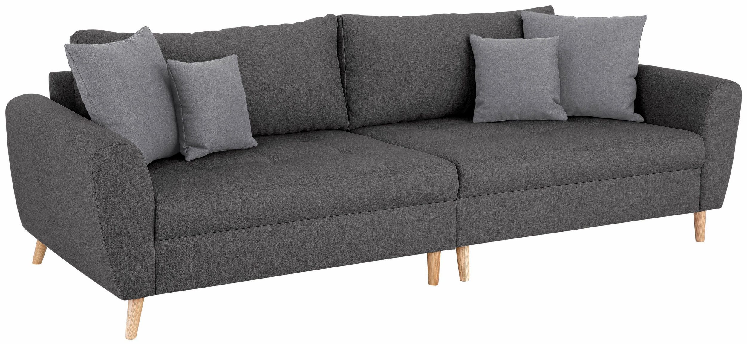 HOME AFFAIRE Big-Sofa PENELOPE - Anthrazit