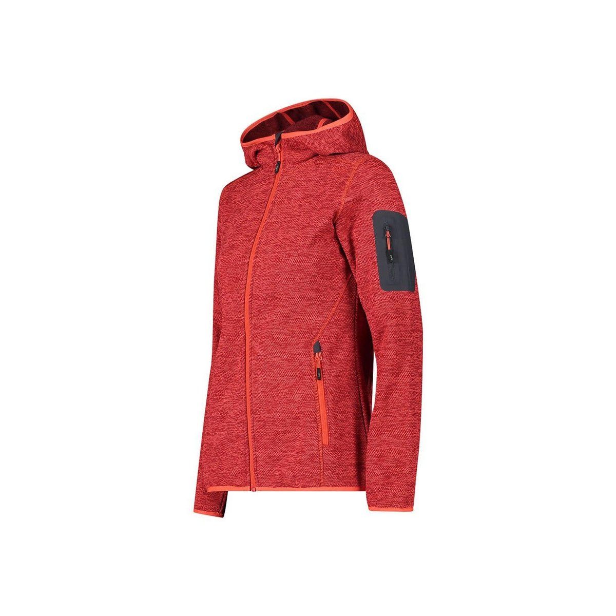 kombi CMP FLUO-PAPAVERO-ANTRACITE Skijacke CAMPAGNOLO RED