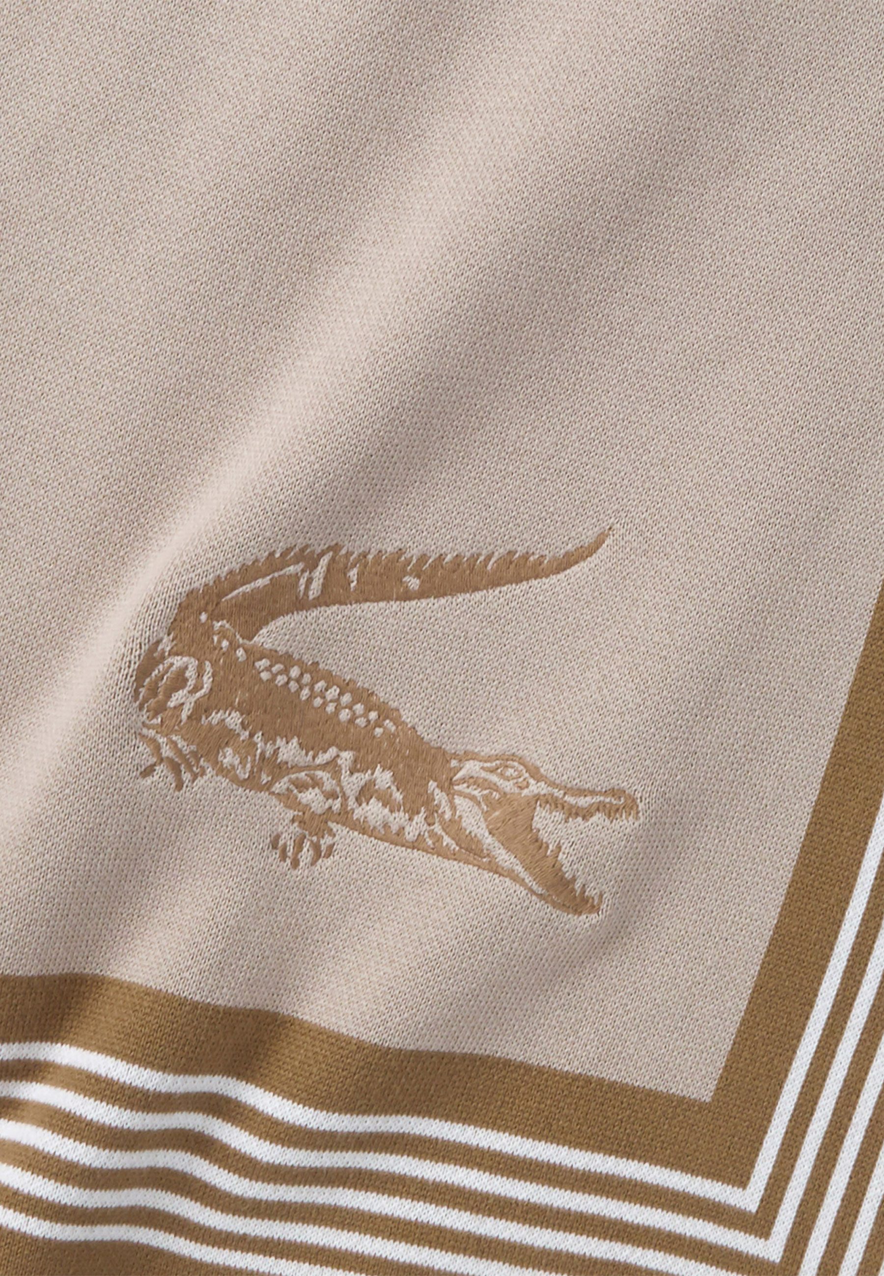 Plaid LFRAME, Lacoste, mit Label-Applikationen