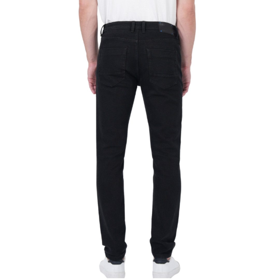 Miracle of Denim Regular-fit-Jeans Cornell Black 5-Pocket Style