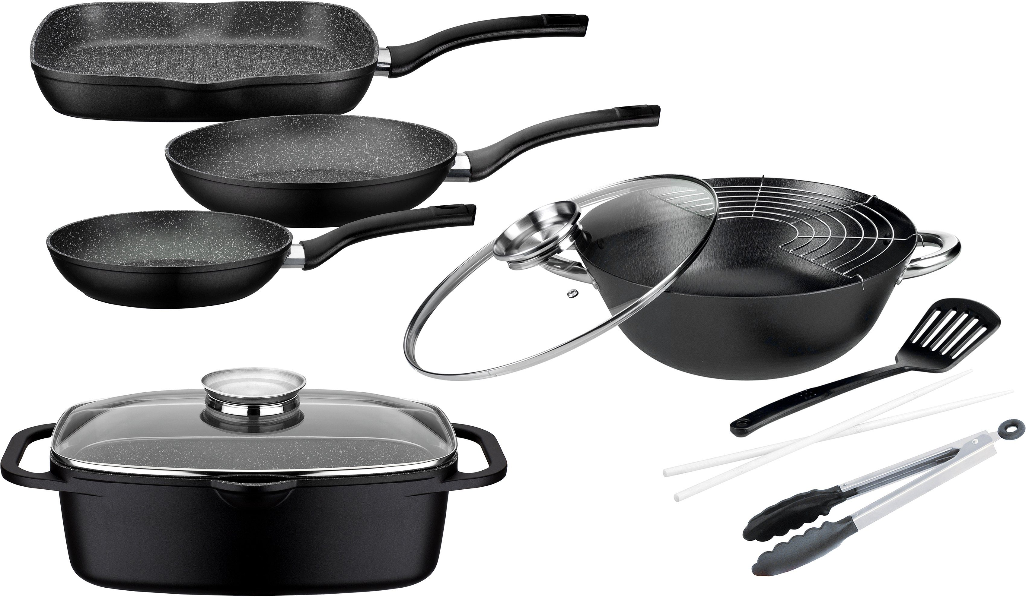 Topf-Set Gourmet Granit