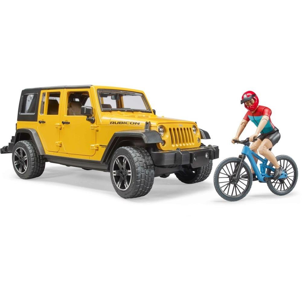 Bruder® Spielzeug-Auto 02543 - Jeep Wrangler Rubicon Unlimited, Gelb, mit M günstig online kaufen