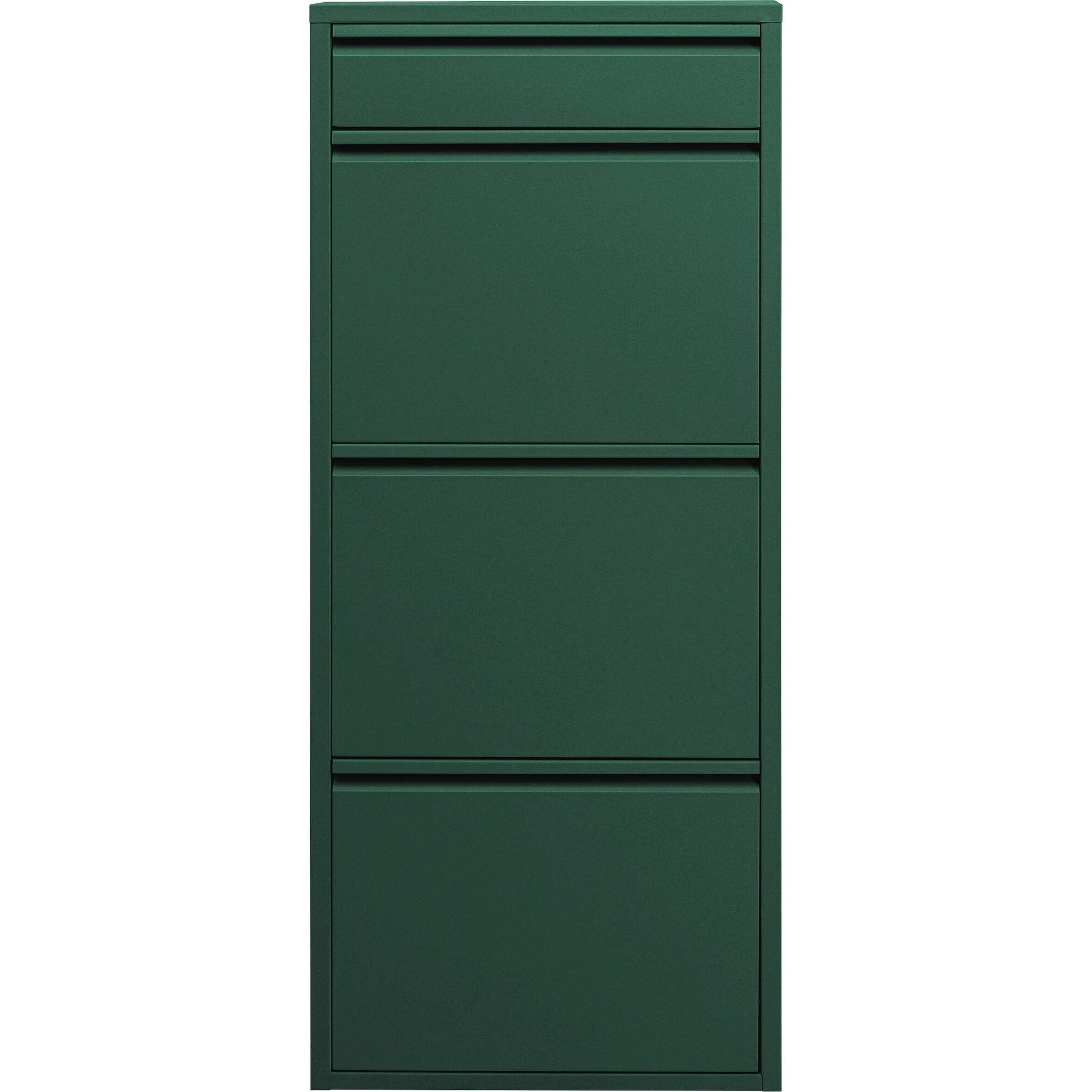 Kare Design Schuhschrank Caruso schmaler Schuhkipper mit 3+1 Klappen