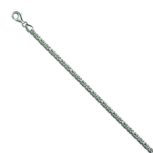 Vivance Armband »925/- Sterling Silber rhod. Königskette«