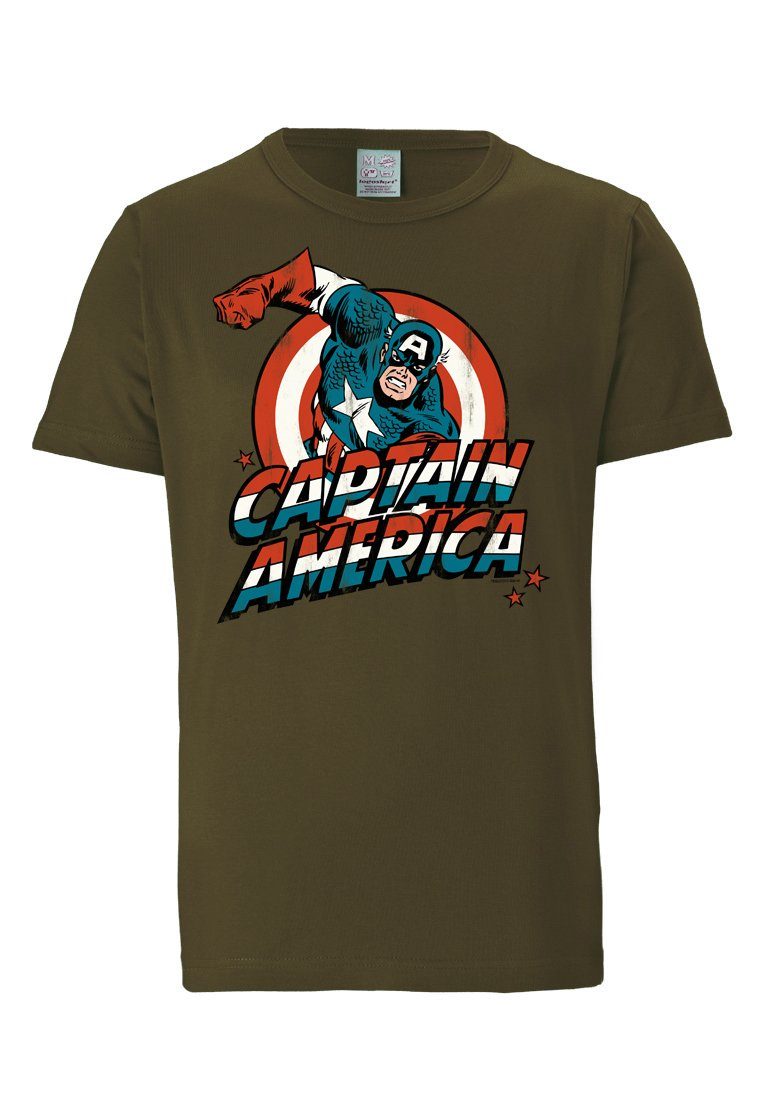 LOGOSHIRT T-Shirt Marvel Comics mit lizenzierten Originaldesign