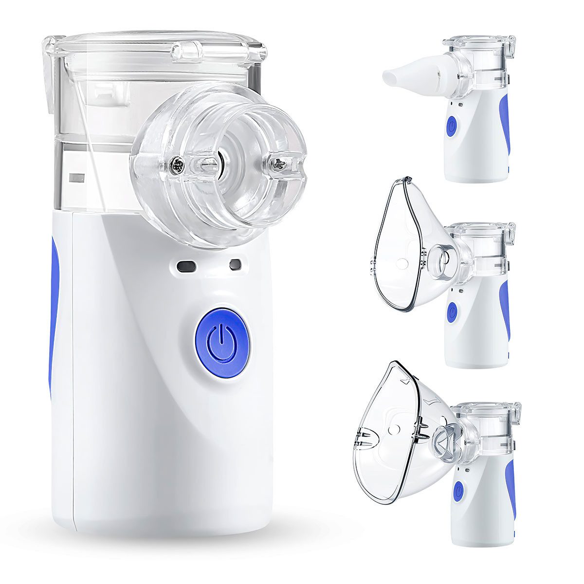 Welikera Inhalator Vernebler für zu Hause,Kinder,Erwachsene,Handheld,Tragbarer, 1-tlg.