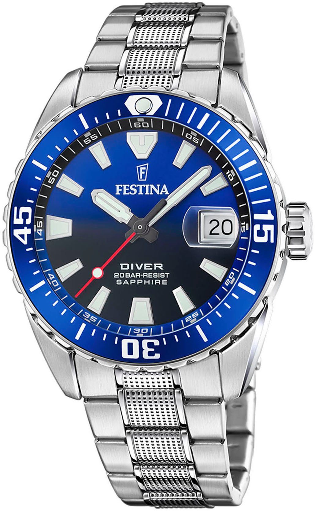 Festina Taucheruhr The Originals/Diver F20669/1, Armbanduhr,Quarzuhr,Herren günstig online kaufen