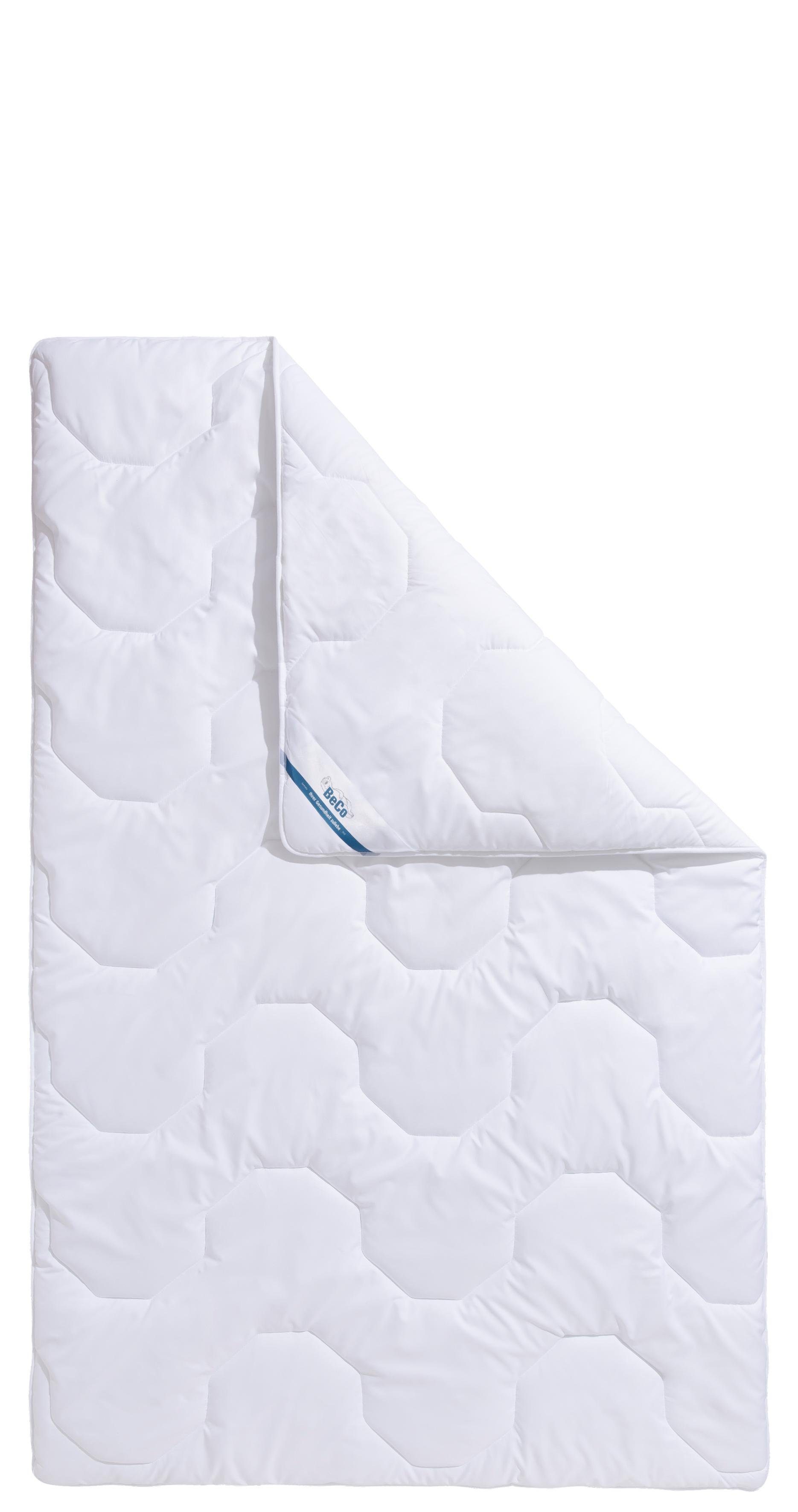 Beco Microfaserbettdecke BeCo Antibac - antibakterielle Bettwaren - kochfest, Füllung: 100% Polyester, Bezug: Microfaser, Ideal für Hausstauballergiker und Personen mit hohen Hygieneansprüchen