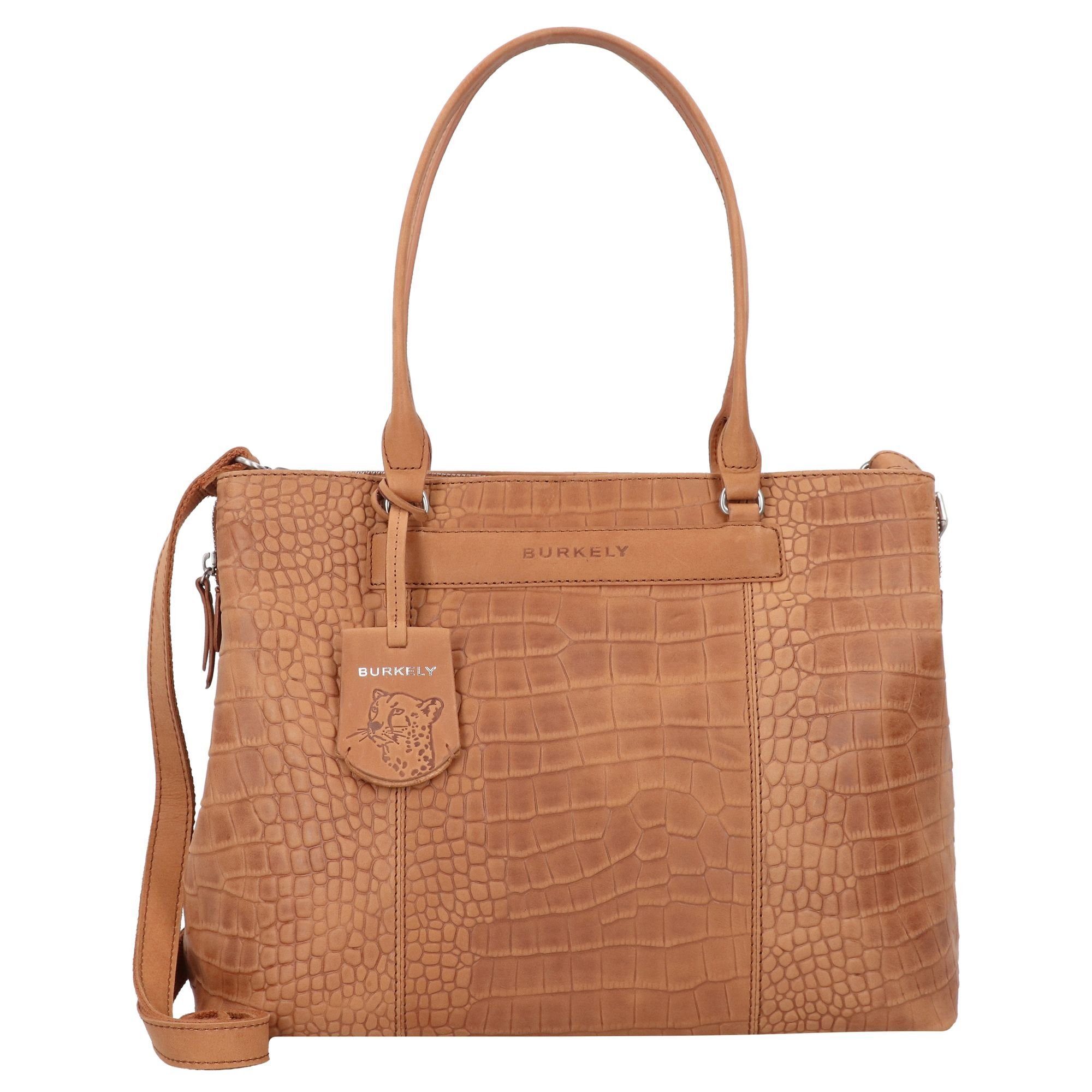 Burkely Schultertasche Casual Cayla, Leder