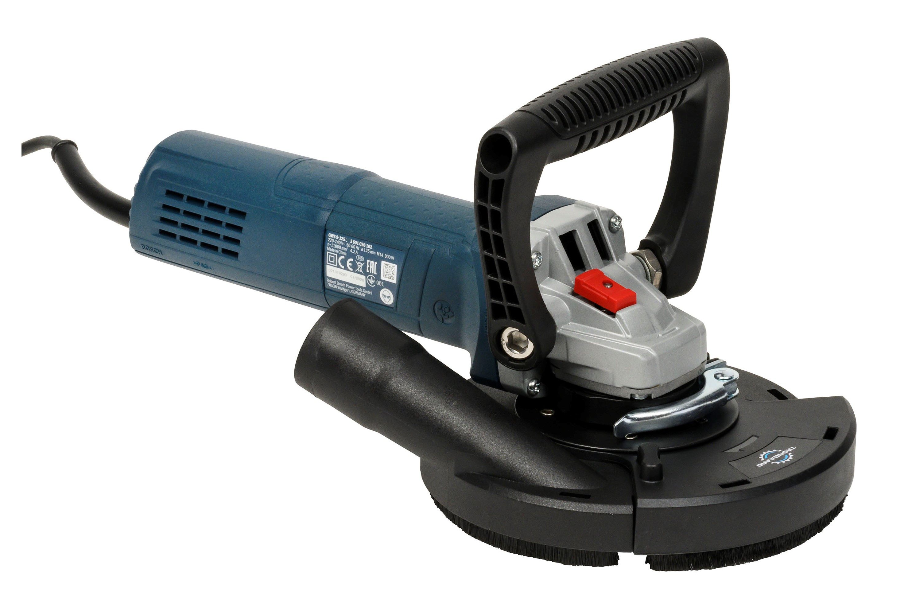 Bosch / Trongaard Elektrowerkzeug-Set Betonschleifer / Sanierungsfräse / Winkelschleifer 1200W 125mm #450