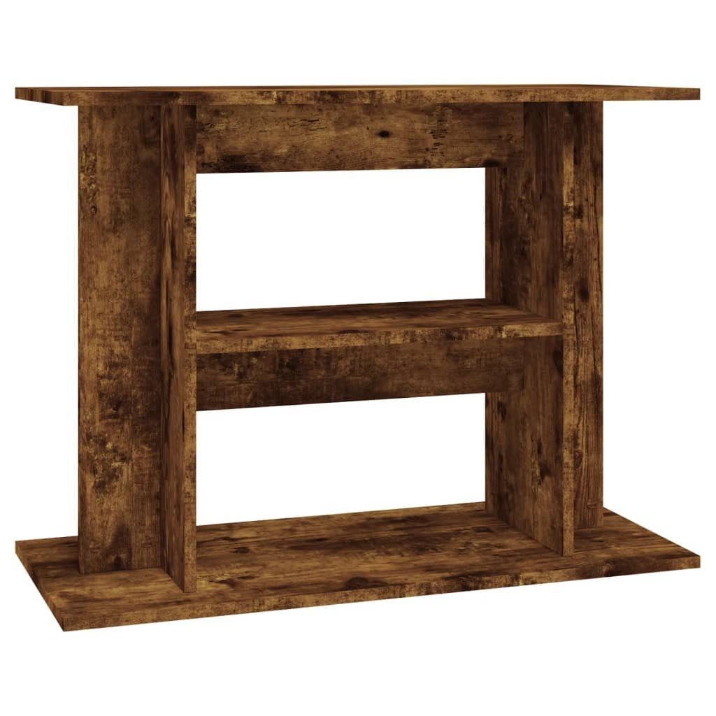 vidaXL Aquariumunterschrank 80 x 35 x 60 cm Aquariumständer Räuchereiche 80x35x60 cm Spanplatte Aq