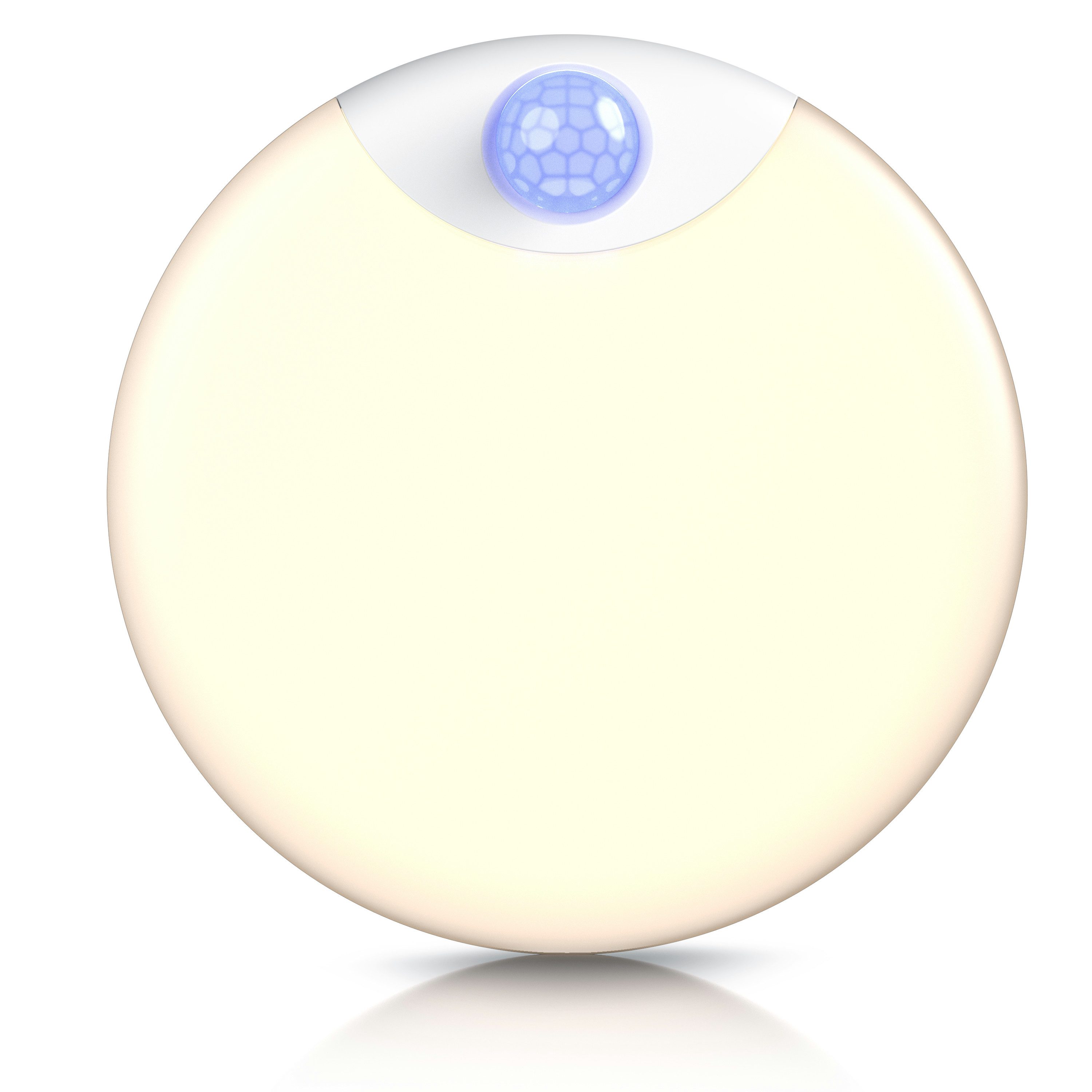BEARWARE LED Nachtlicht Schranklicht mit Bewegungsmelder, Akku, USB-C, dimmbar, Automatische Ein-/Ausschaltung, Nachtlichtfunktion, mit LED, Dimmfunktion, Timer, Bewegungsmelder, Tageslichtsensor, Memoryfunktion, LED fest verbaut, Neutralweiß, PIR 120°, 4 m, 20 s Timer, 5-50 lm, Lichtsensor, Magnethalterung