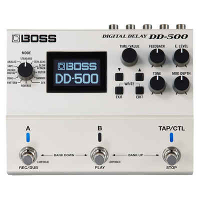 Boss by Roland E-Gitarre DD-500, Effektgerät, Digital Delay, Pedal