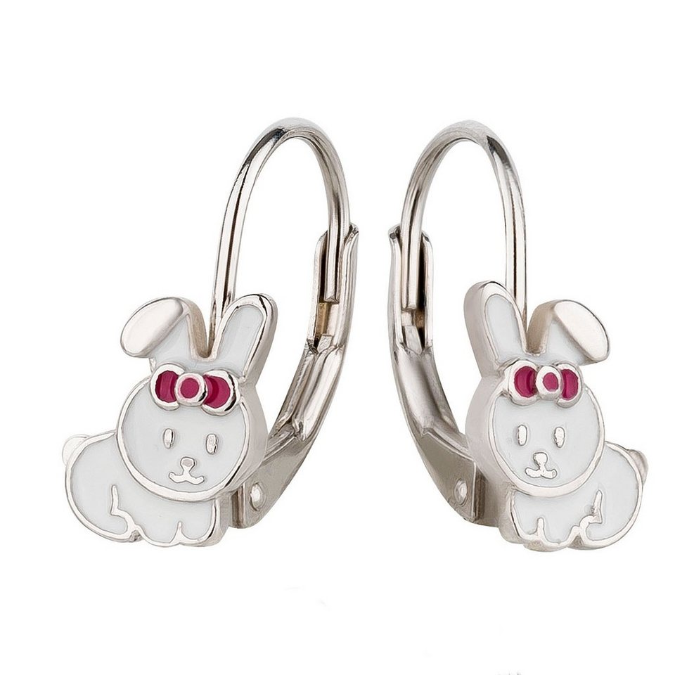 schmuck23 Paar Ohrhänger Kinder Ohrringe Hase Ostern 925 Silber, Mädchen  Schmuck Sterling Silber