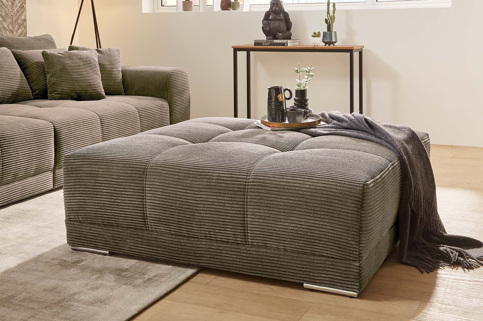 Jockenhöfer Gruppe Hocker Moldau XXL, B: 120 cm, Mega-Hocker im XXL-Format günstig online kaufen