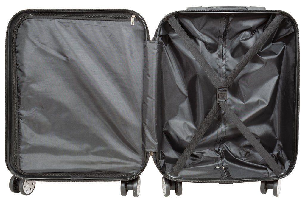 Trendyshop365 Hartschalen-Trolley Malaga, 4 Farben, 3 günstig online kaufen