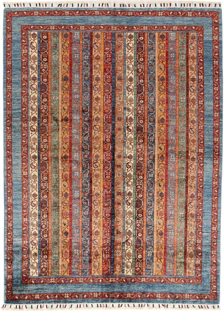 Orientteppich Arijana Shaal 172x231 Handgeknüpfter Orientteppich, Nain Trading, rechteckig, Höhe: 5 mm