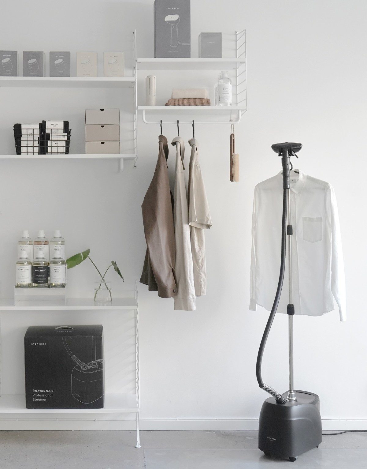 Steamery Dampfbürste Steamery Stratus Professional Steamer