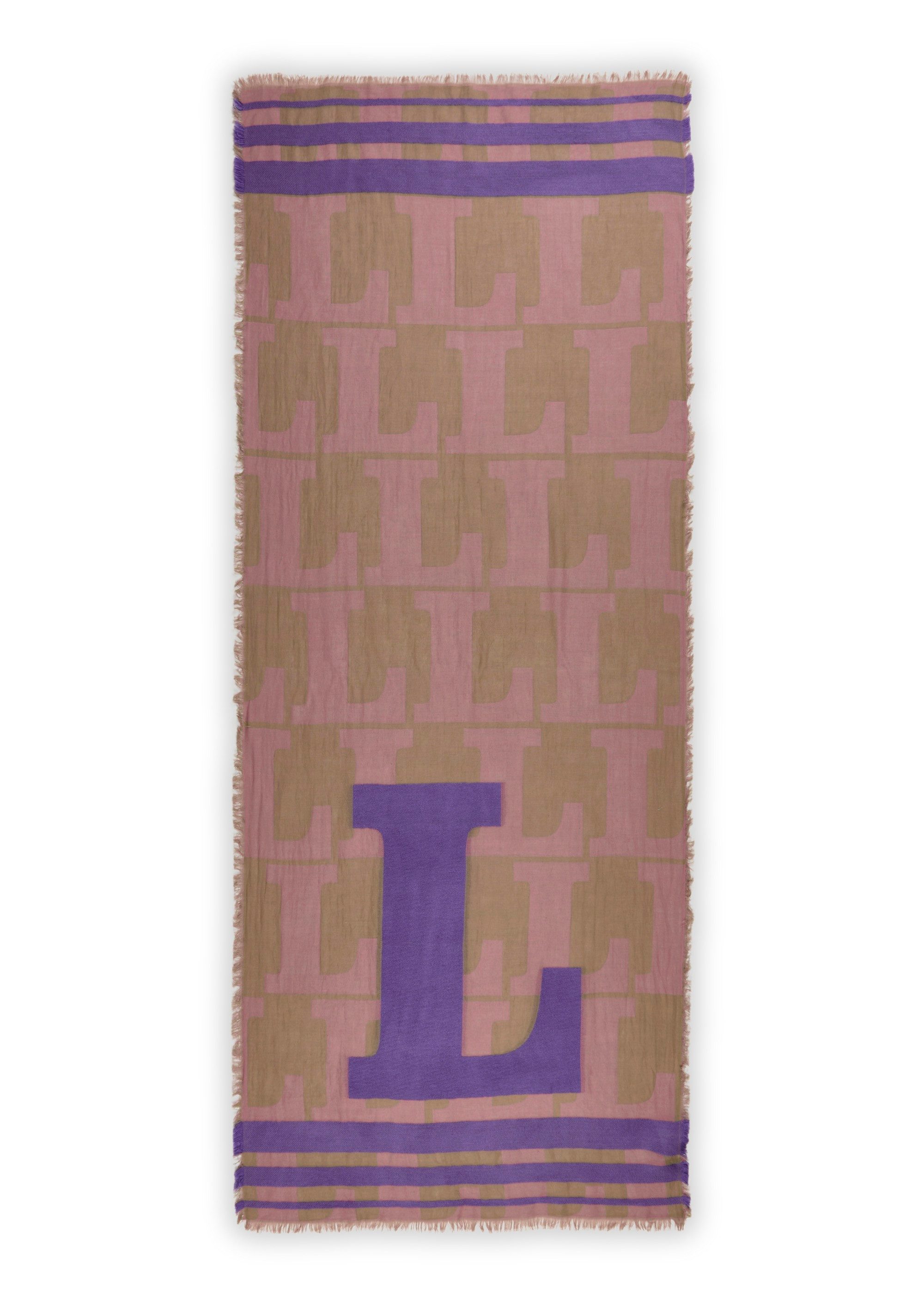 Codello Schal Codello Schal mit Letter neue Kollektion 2025, Schriftzug Buchstabe A, L, F, M