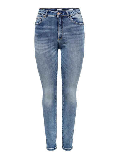 ONLY High-waist-Jeans Mila (1-tlg) Plain/ohne Details, Patches