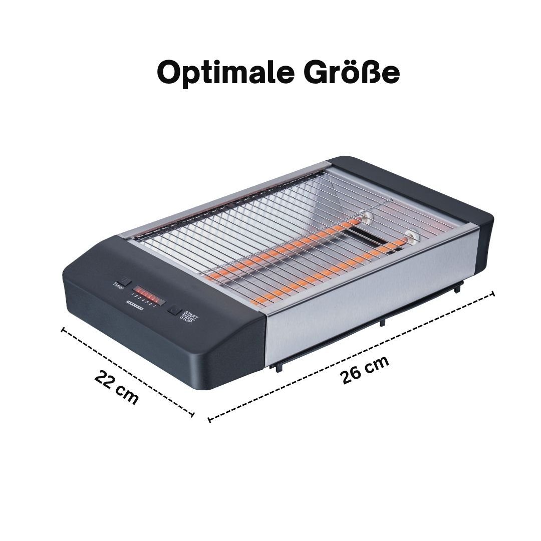 Flachtoaster, Brötchen Toast, Toaster, MELISSA für