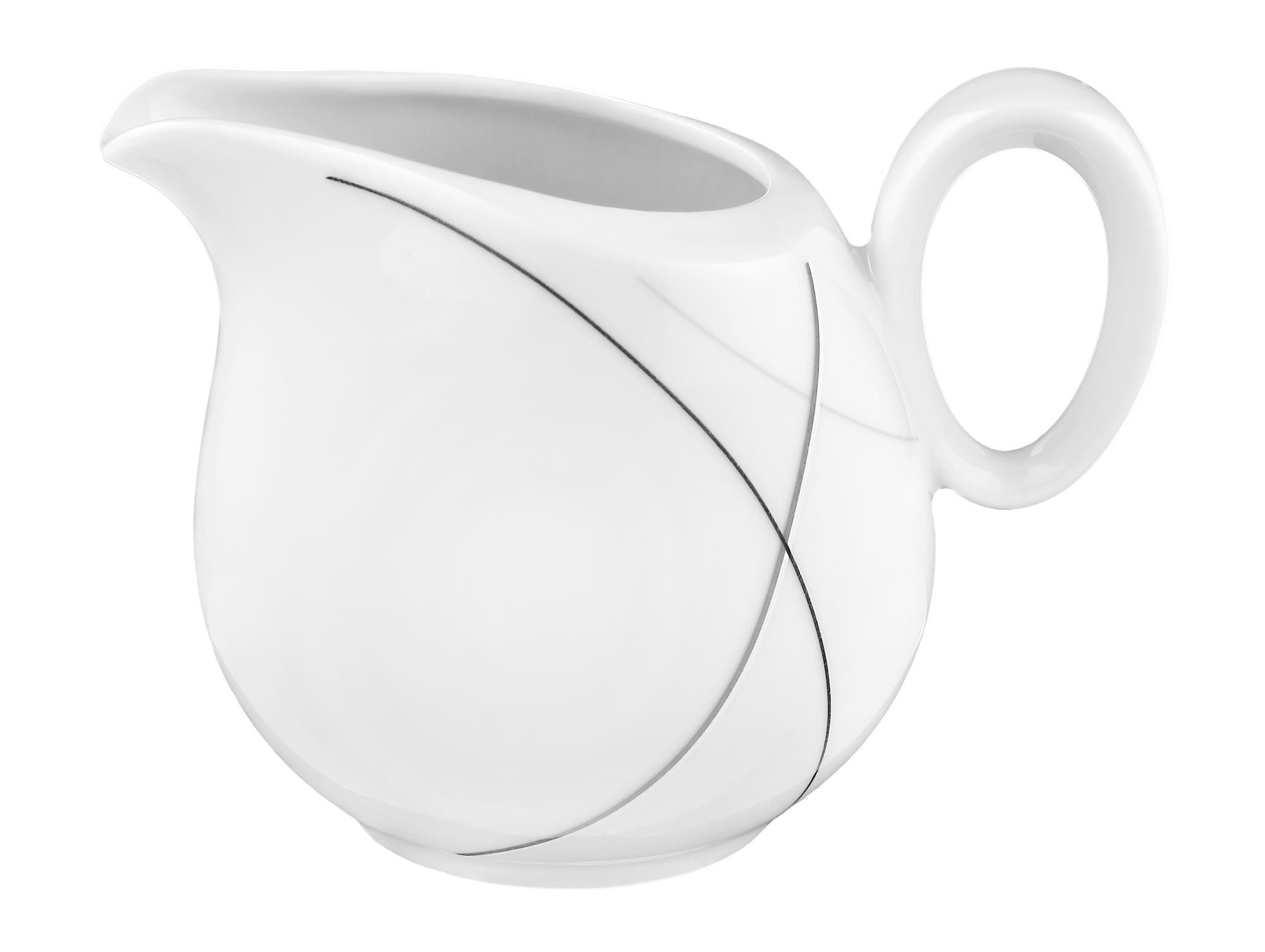 Seltmann Weiden Geschirr-Set Milchkännchen 6 Personen Trio Highline 71381 von Seltmann Weiden, Porzellan