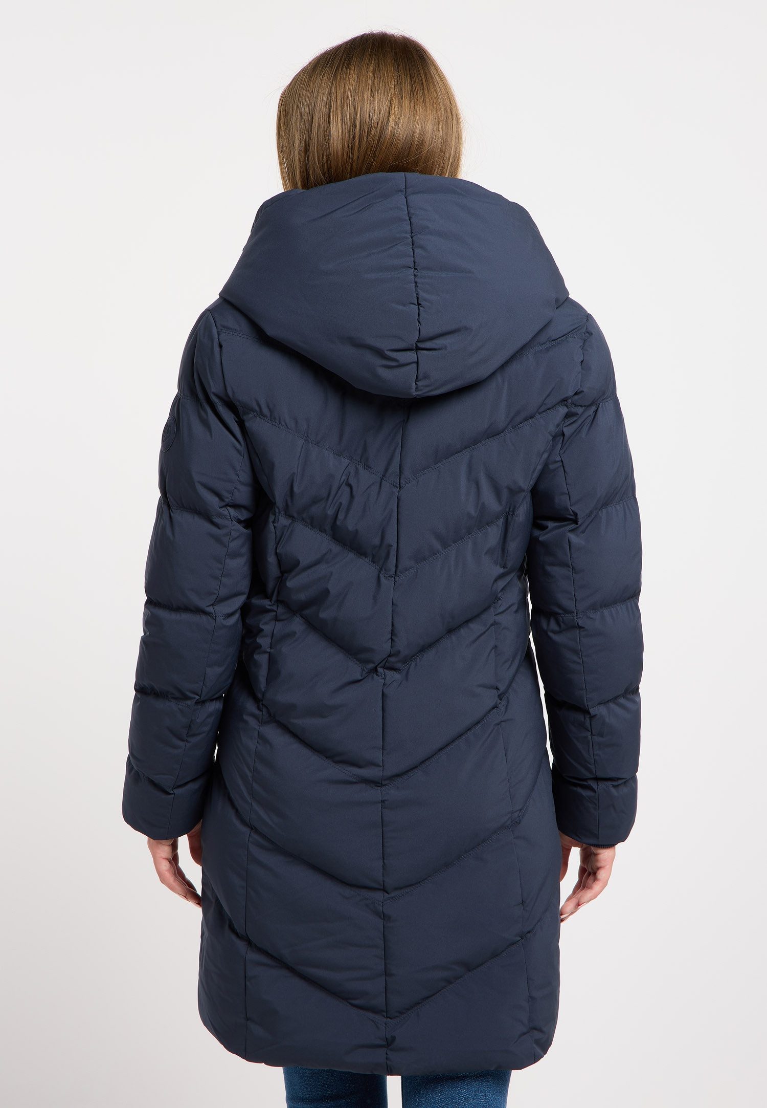 Ragwear Steppmantel NATALKA verdeckter Reißverschluss