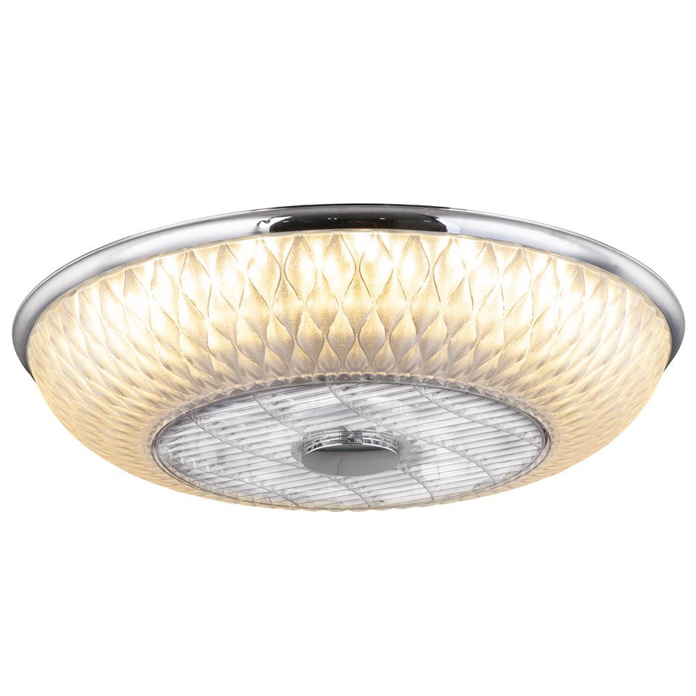 GLOBO LIGHTING Deckenventilator, Deckenventilator mit LED-Licht Fernbedienung Dimmbar CCT-Schaltung 3
