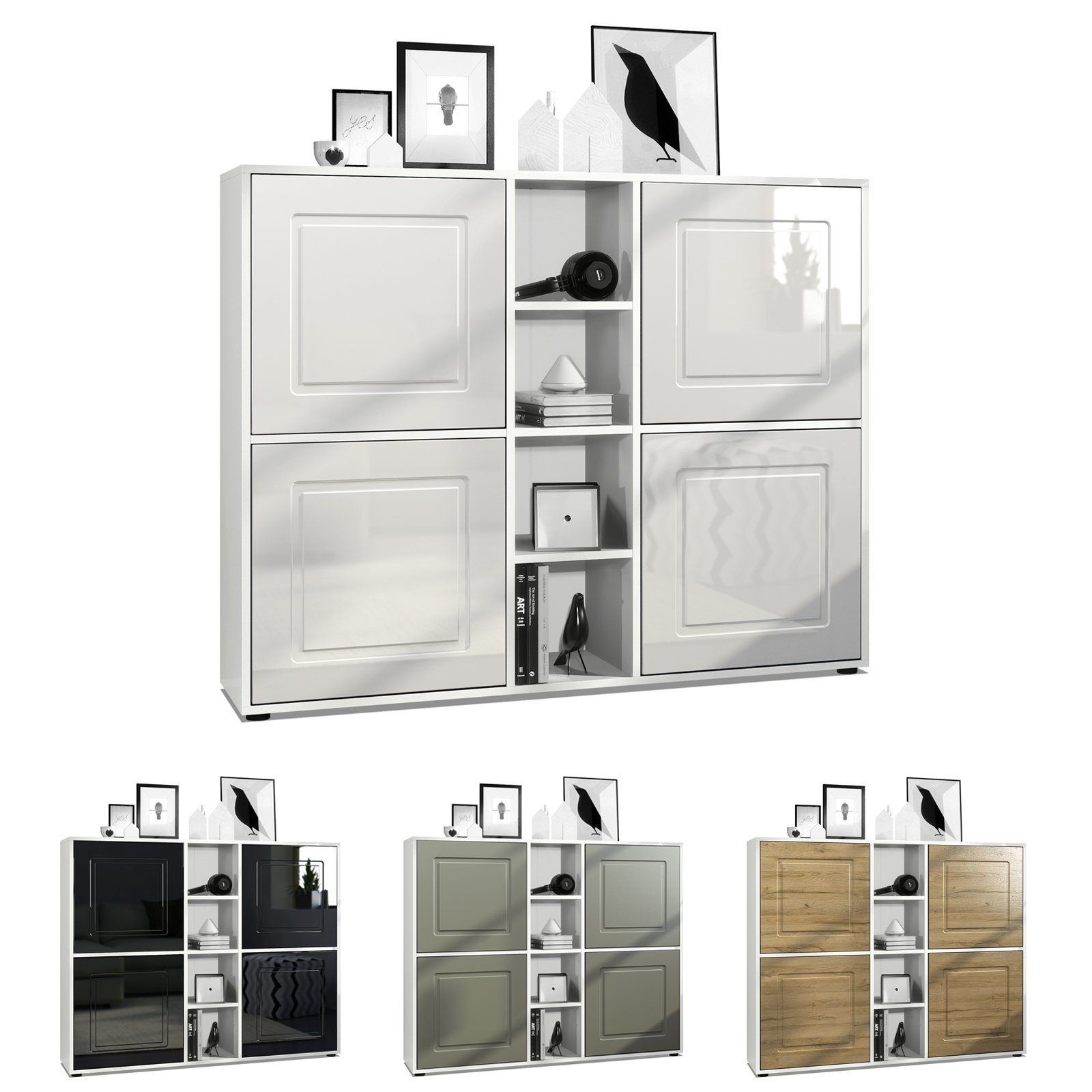Möbelhandel Klipenstein Highboard NOAH V3, Kommode günstig online kaufen