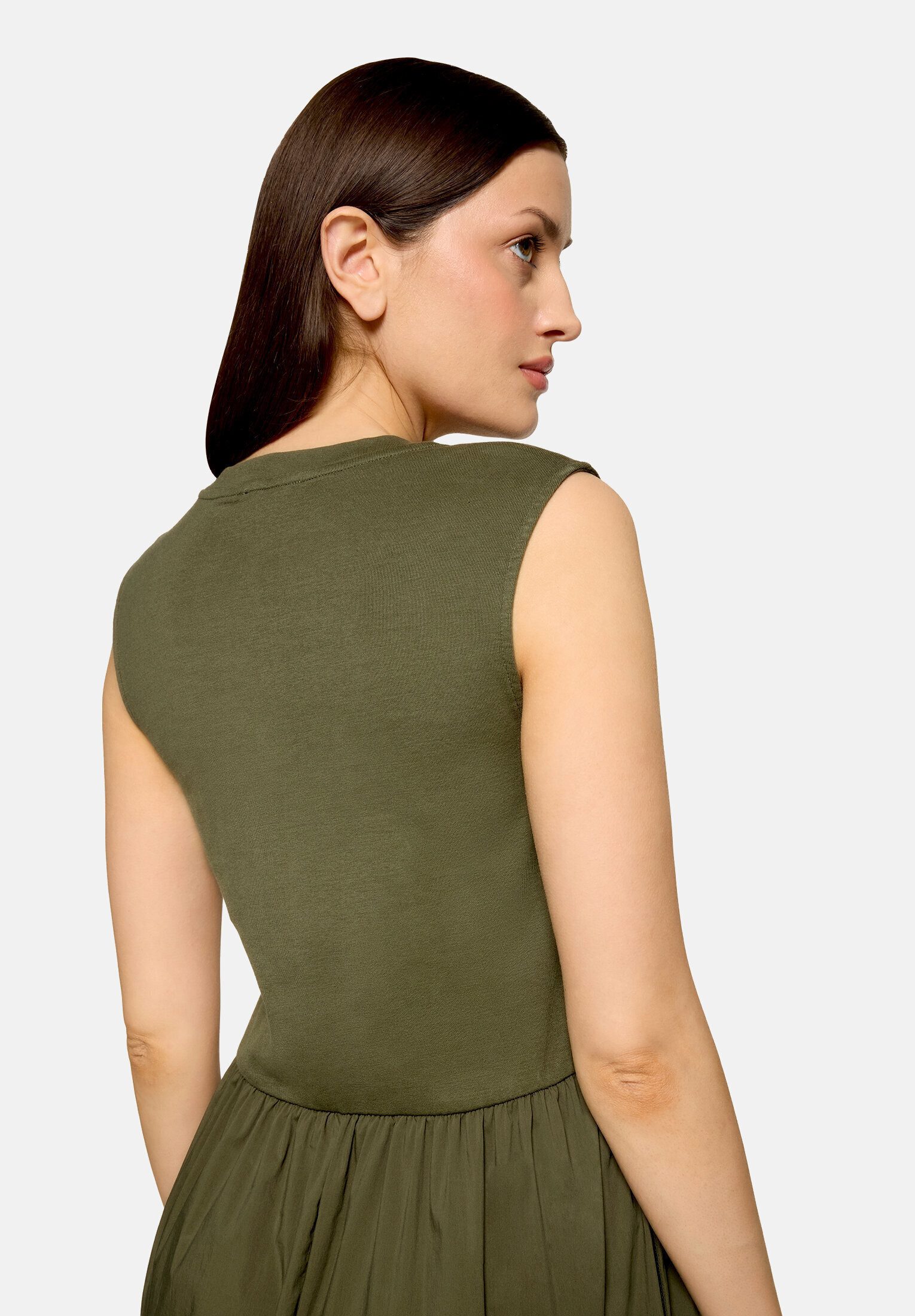 Cartoon Druckkleid Damen mit Eingrifftaschen