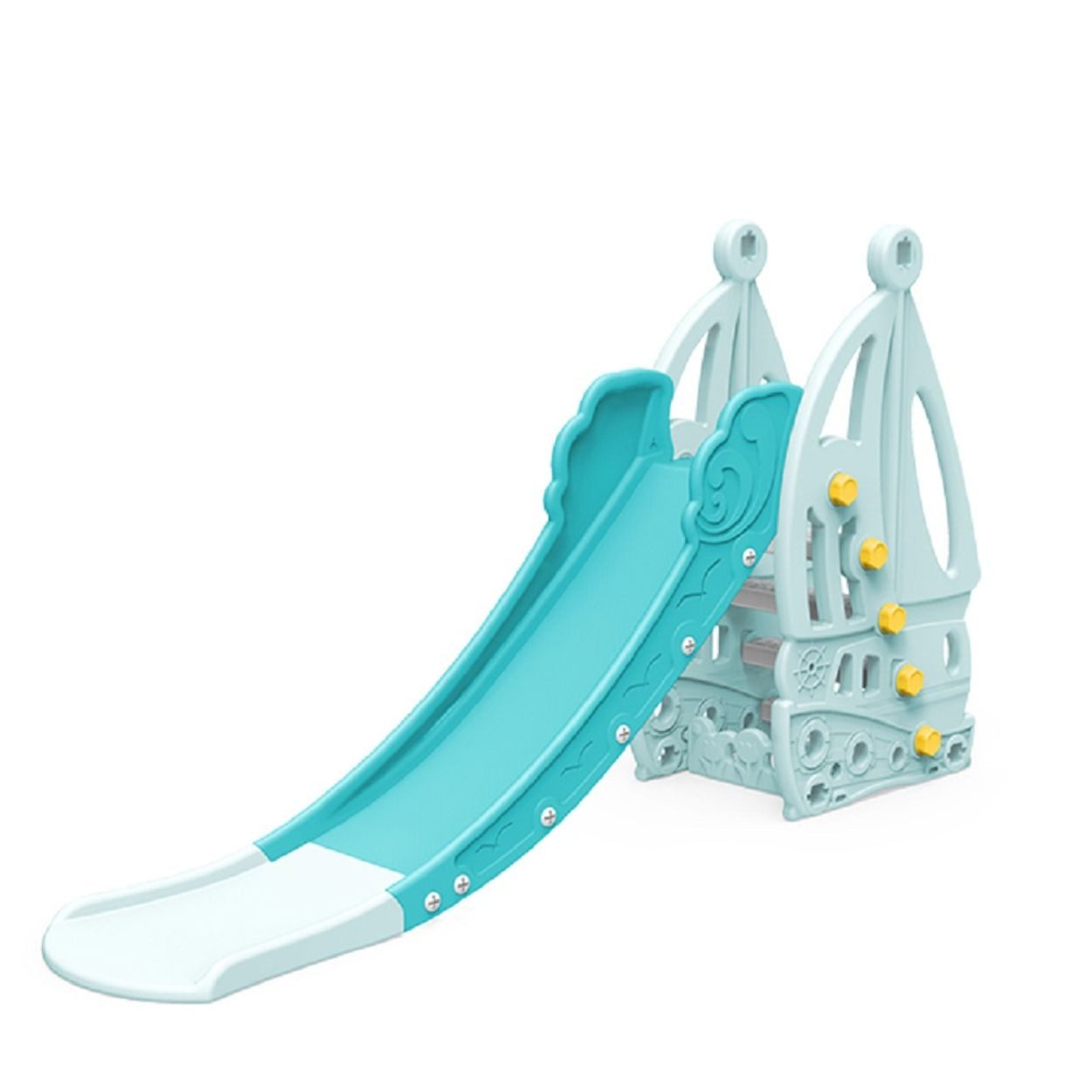Moni Rutsche Nala WM19016-1, rutschfeste Stufen, bis 40 kg, drin und draußen, Anti-Rutsch