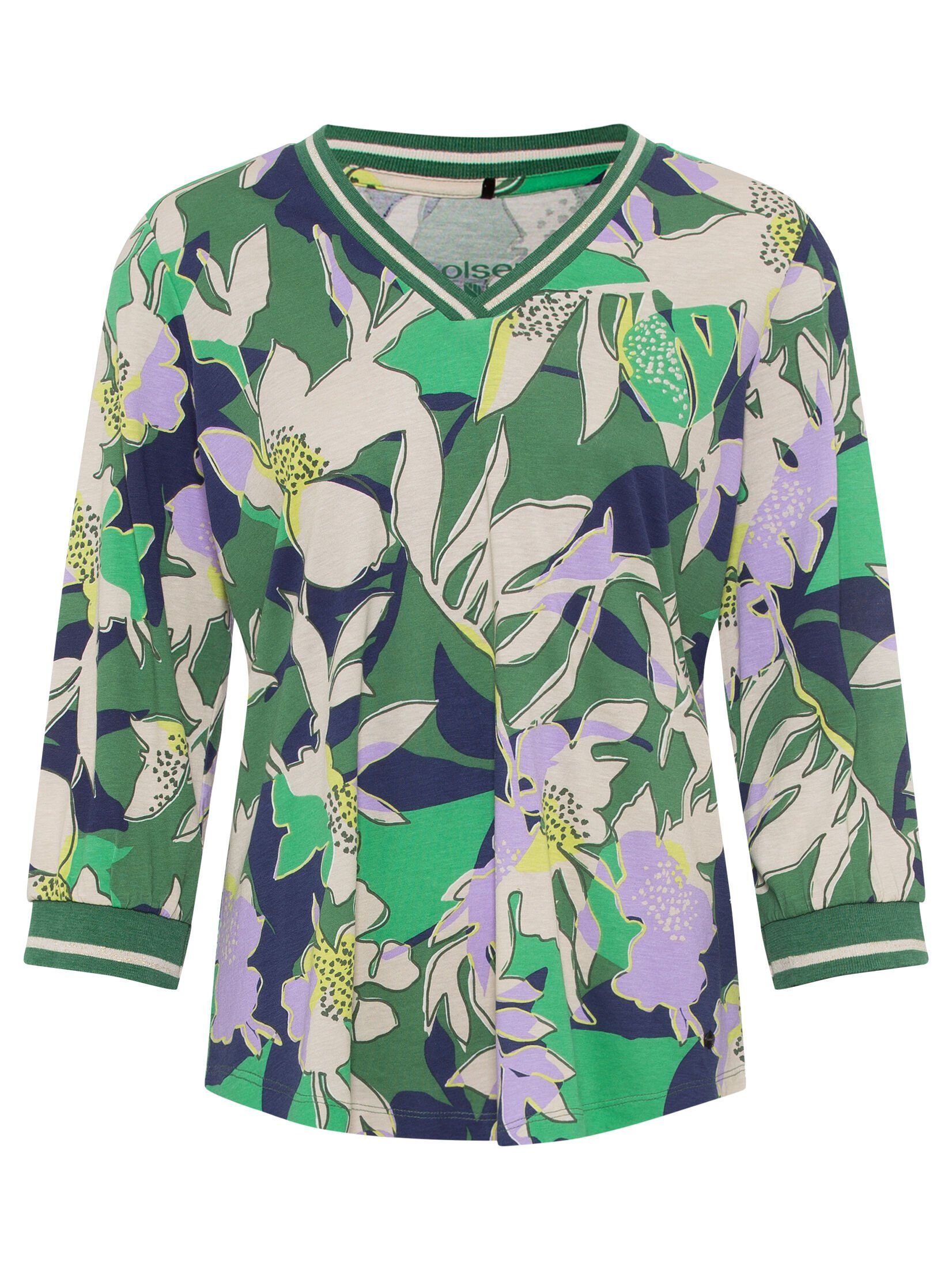 Blütenprint mit Print-Shirt Olsen