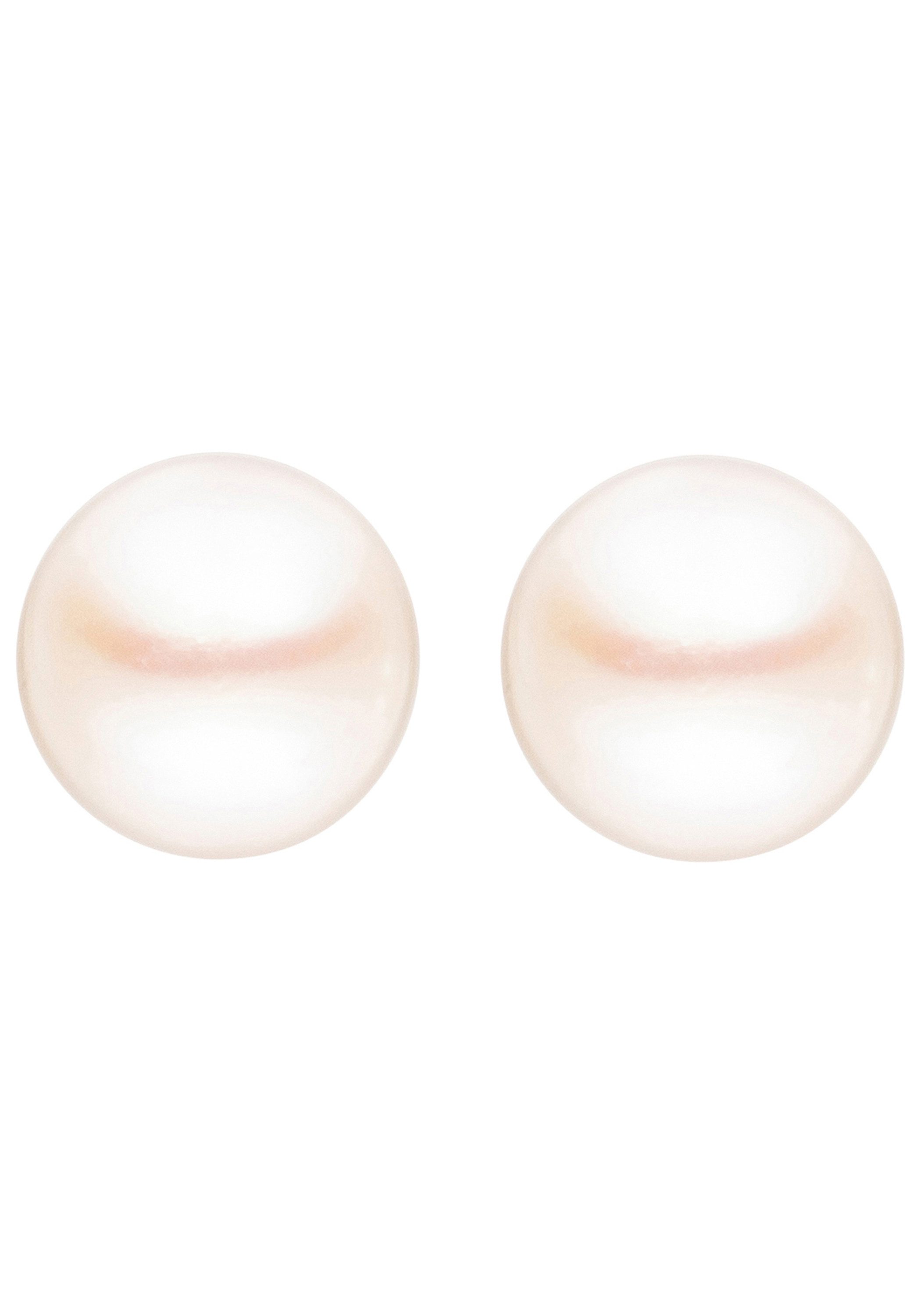 JOBO Paar Ohrstecker, 585 Gold mit Süßwasser-Zuchtperlen 6 mm günstig online kaufen