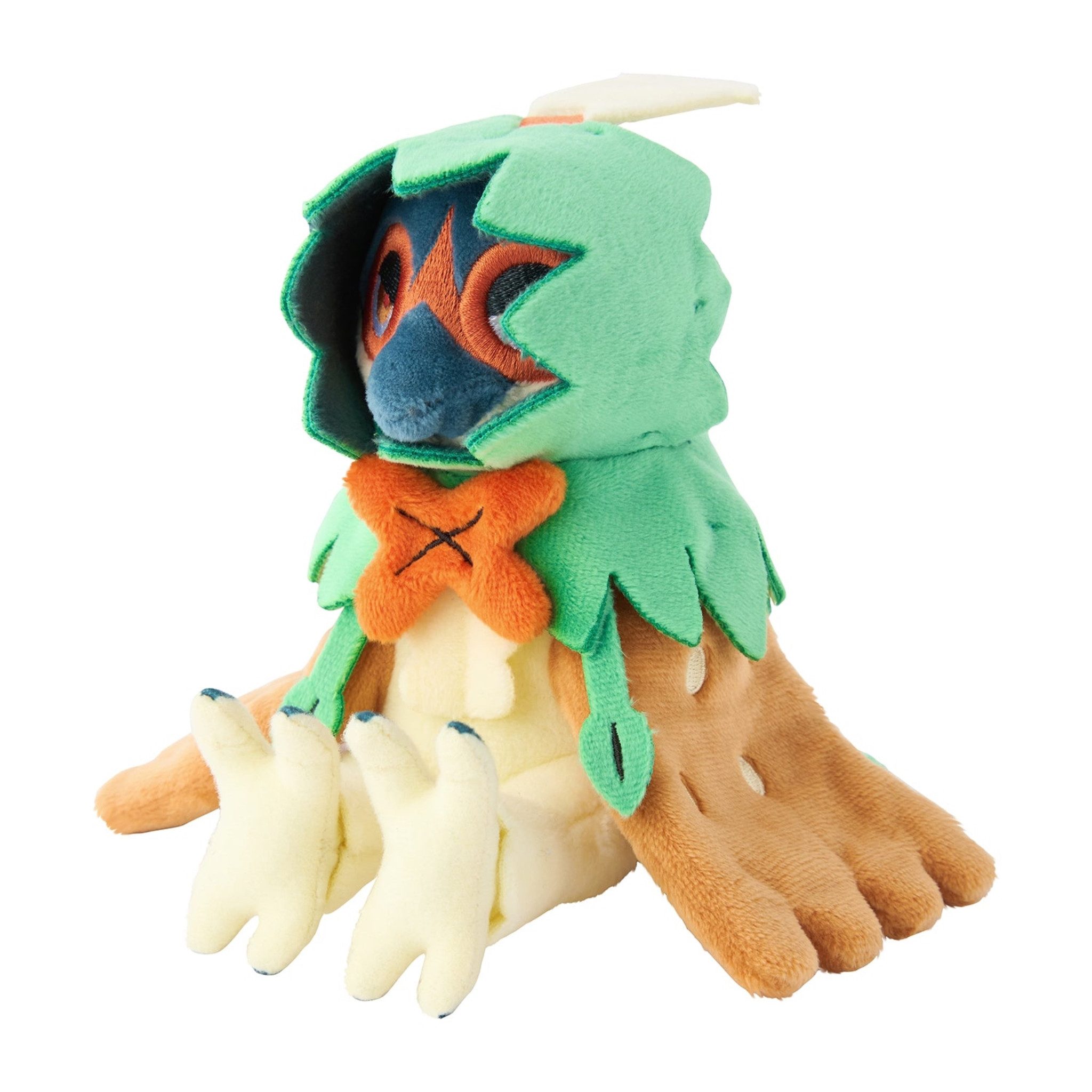 POKÉMON Plüschfigur Pokemon Silvarro Kuscheltier - 14 cm Plüschtier Decidueye