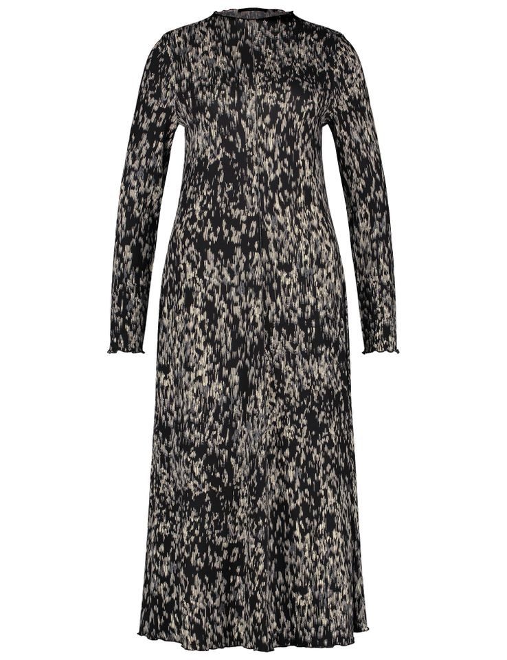 Midikleid - Elegantes Midikleid mit Allover-Print