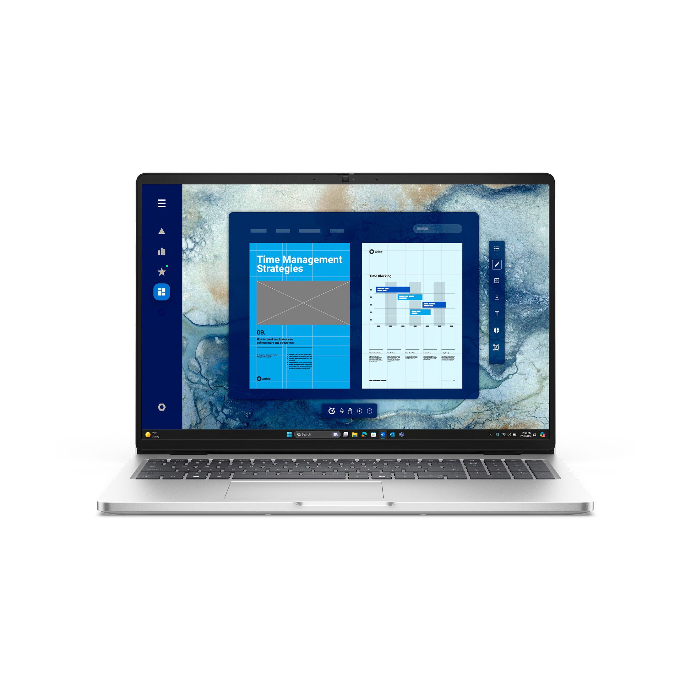 Dell Pro 16 - 16" WUXGA - AMD Ryzen AI 7 350 Business-Notebook (40,64 cm/16 Zoll, AMD Ryzen™ AI 7 350, Radeon™ 860M, 8 GB, 250 GB SSD)