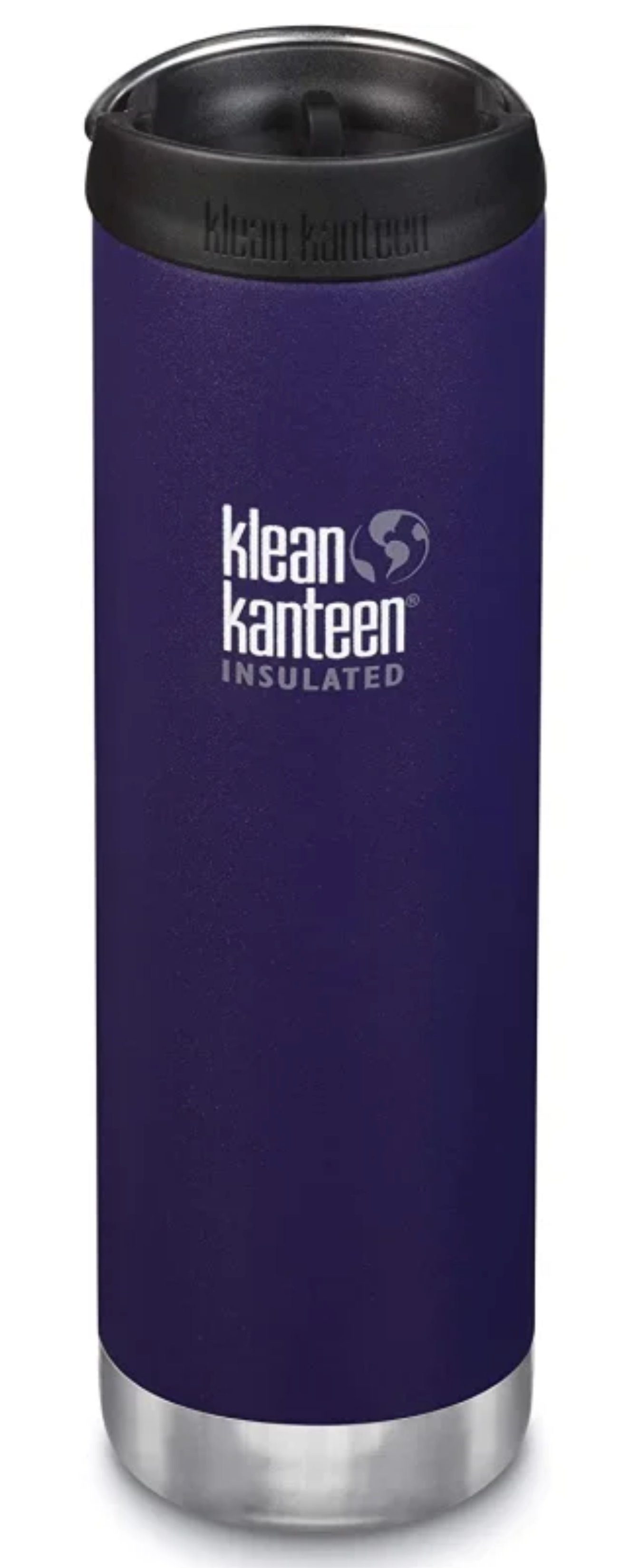 Klean Kanteen Trinkflasche 592ml Kanteen isoliert Dunkellila TKWide VI Thermo