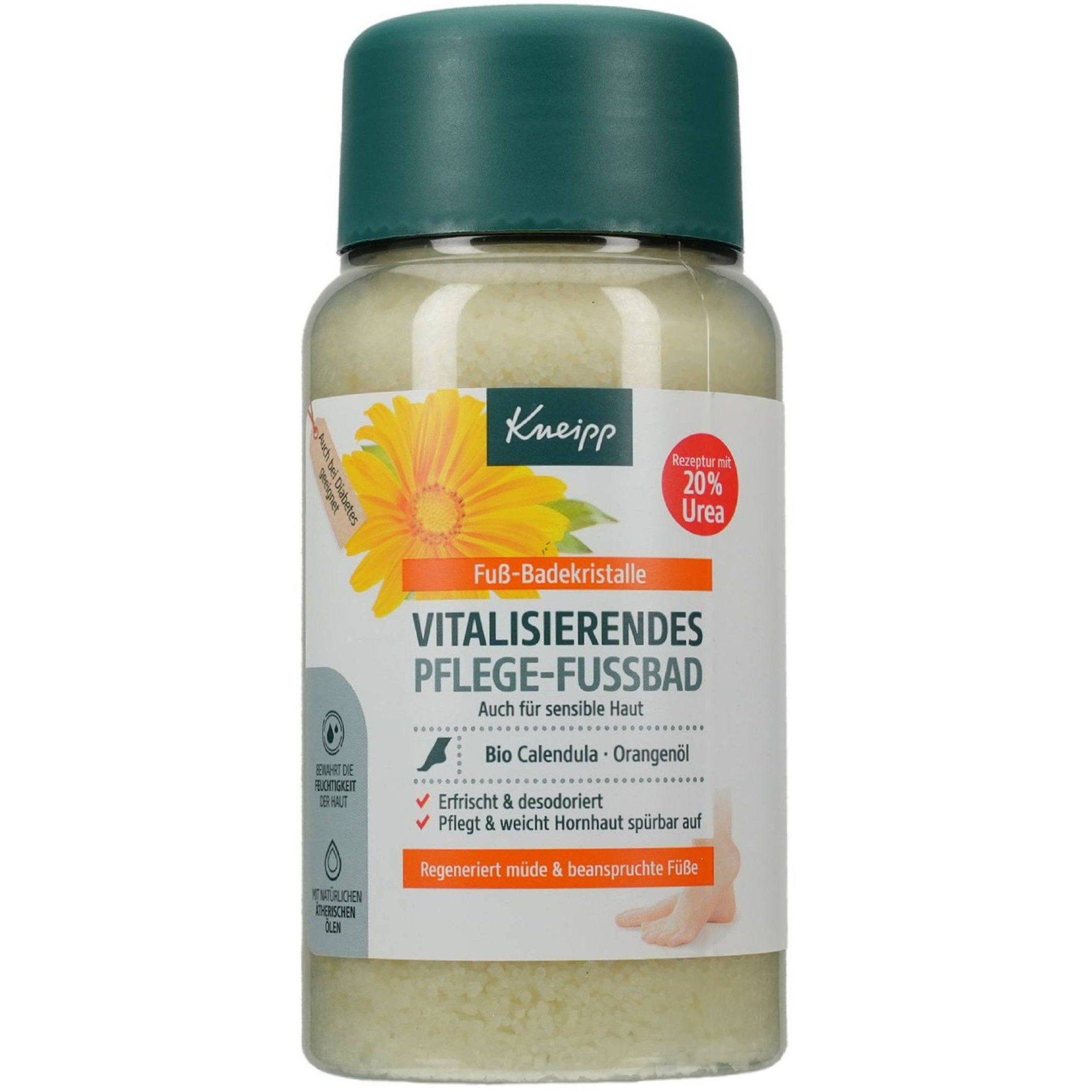 Kneipp Badesalz Fußbadekristalle vitalisieren.Pflege-Fußbad 600g PZN 18490720