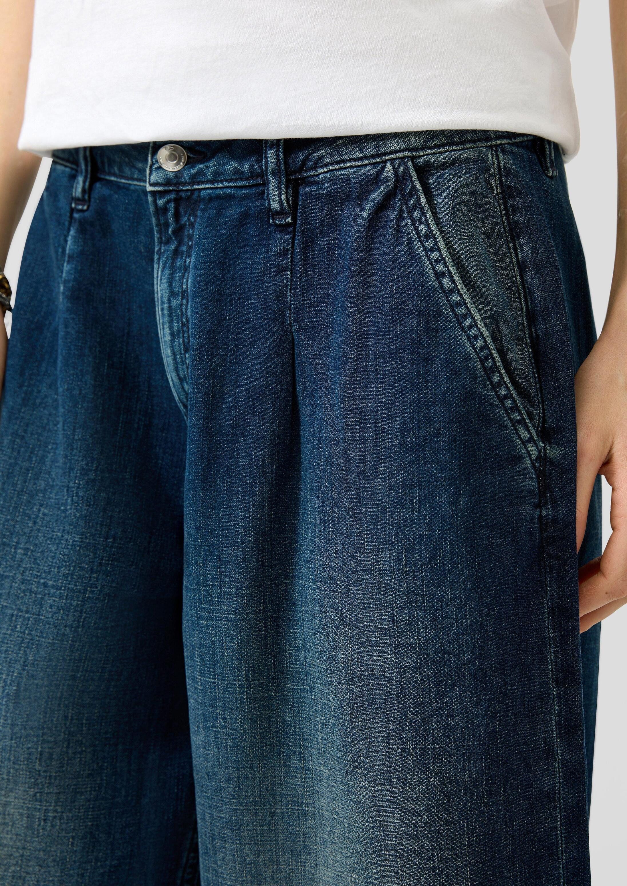QS Weite Jeans Jeans-Hose Jeans Barrel / High Rise / Barrel Fit – Bild 4 von 5
